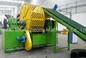 Used Rubber Conveyor Belts Recycling Line / Waste Tire Recycling Machine